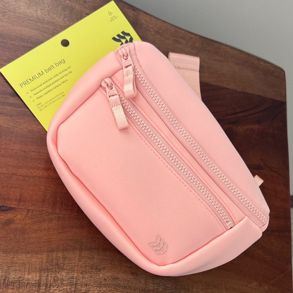 All in Motion Pink Crossbody Bag